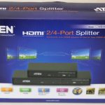 Serveru  - Citi piederumi Aten  SALE OUT.  VS184A 4-Port 4K HDMI  Splitter | SALE OUT.  4-Port 4K HDMI Splitter | VS184A | Warranty 24 month(s) | UNPACKED, WITHOUT POWER WIRE 