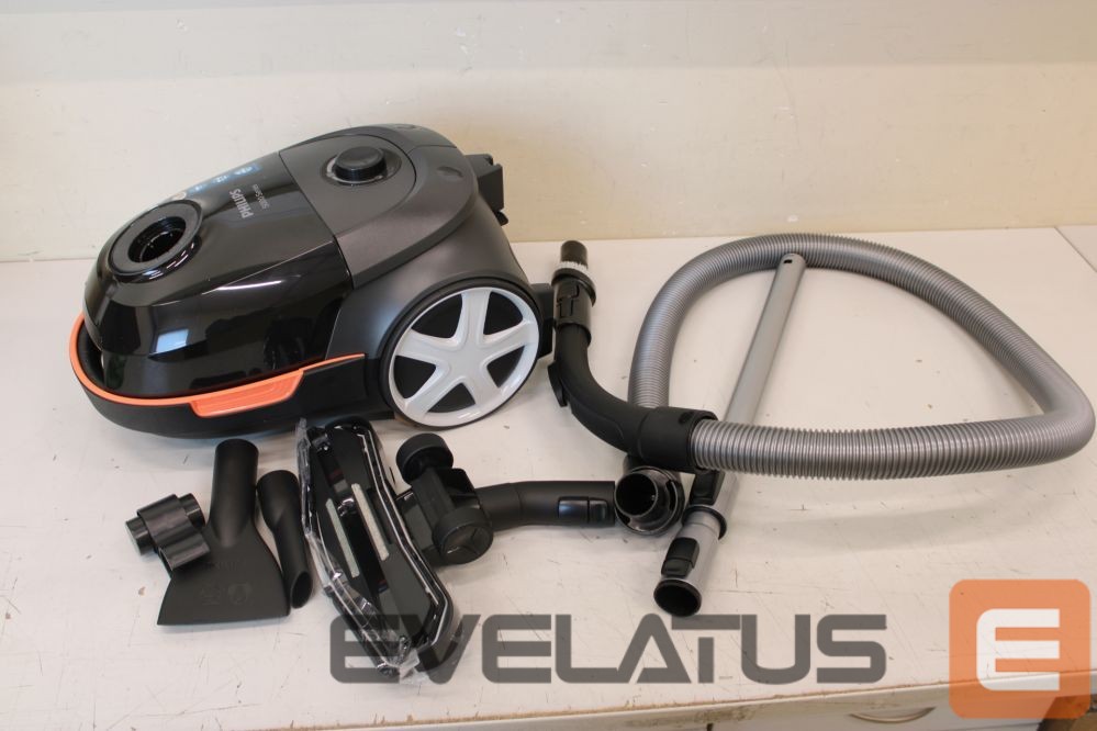 Пылесос Philips SALE OUT. XD5123/10 Series 5000 Vacuum Cleaner with bag, 900 W, Black | Vacuum Cleaner | XD5123/10 Series 5000 | Bagged | Power 900 W | Dust capacity 4 L | Black | DAMAGED, SCRATCHED