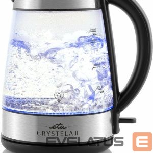 Veekeetja ETA  115490000 Crystela Glass kettle, 1.7 L, 2200 W | 