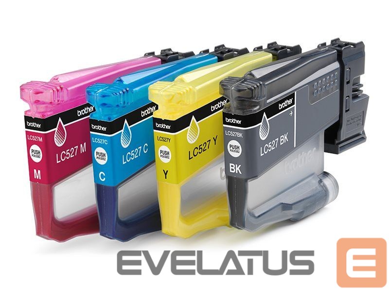 Tarvikud ja tarvikud Brother LC527VAL Inkjet Cartridge Value Pack C/M/Y/K |