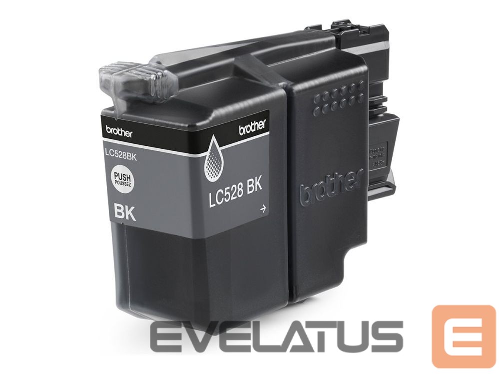 Tarvikud ja tarvikud Brother LC528BK Black High Yield Inkjet Cartridge |