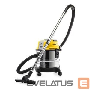 Tolmuimeja ETA  Vacuum Cleaner | Fachmann 4211 90000 |  Bag/Bagless | Power 1200 W | Wet suction | Black/Yellow | Dust capacity 15 L 
