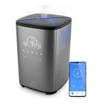 Air purifier ETA  Humidifier | Noble Smart 5629 90000 | 110 W | Water tank capacity 4 L | Suitable for rooms up to 50 m² | Ultrasonic | Grey | Humidification capacity 500 ml/hr 