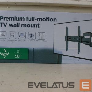 TV bracket Gembird  SALE OUT.  WM-58ST-01 Premium full-motion TV wall mount, 32”-58” |  Wall mount | WM-58ST-01 | Tilt, swivel, rotate | 32-58 " | Maximum weight (capacity) 36.4 kg | DAMAGED PACKAGING | Black 