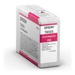 Aksesuāri un izejmateriāli EPSON  T85030N Singlepack ink, Vivid Magenta |   | T8503 |  T8503 - vivid magenta - original - ink cartridge | Ink cartridge | Vivid magenta 
