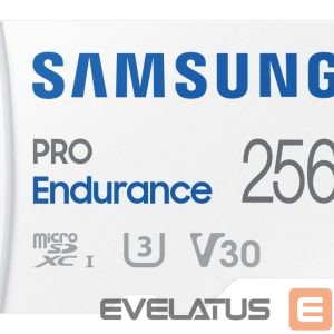 USB atmintinė Samsung  Samsung Pro Endurance MicroSD 256GB White