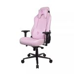 Kompiuterių kėdės / stalai AROZZI  Fabric Gaming Chair Vernazza Supersoft Pink 