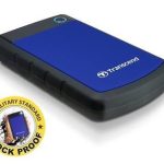 Kietasis diskas HDD Transcend  External HDD||StoreJet|1TB|USB 3.0|Colour Blue|TS1TSJ25H3B 