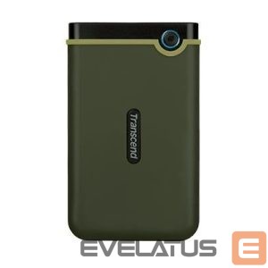 Kõvaketas HDD Transcend  External HDD||StoreJet|1TB|USB 3.1|Colour Green|TS1TSJ25M3G 