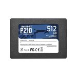 Жесткий диск SSD Patriot  SSD||P210|512GB|SATA 3.0|Write speed 430 MBytes/sec|Read speed 520 MBytes/sec|2,5"|TBW 240 TB|P210S512G25 