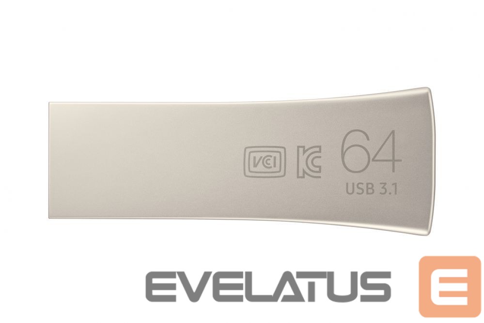 Kõvaketta tarvik Samsung SAMSUNG BAR PLUS 64GB Champagne Silver