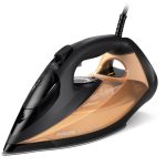 Triikrauad Philips  DST7040/80 7000 series | Steam Iron | 2800 W | Water tank capacity 300 ml | Continuous steam 50 g/min | Steam boost performance 250 g/min | Black/Gold 
