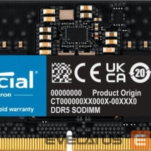 Operatiivmälu DDR4 Crucial  NB MEMORY 64GB DDR5-5600/SO CT64G56C46S5 