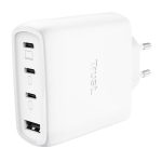 Lādēšanas ierīces un kabeļi Trust  MOBILE CHARGER WALL MAXO 65W/4-PORT GAN WHITE 26068 