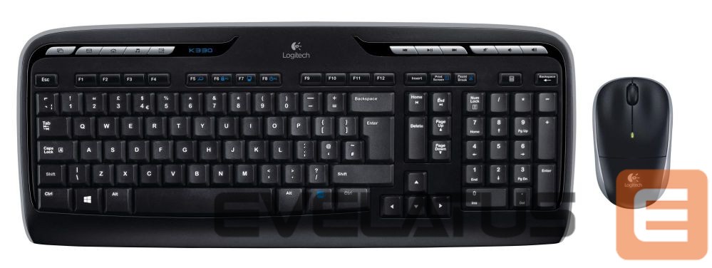 Computer keyboard Logitech KEYBOARD +MOUSE COMBO MK330/ENG 920-003989
