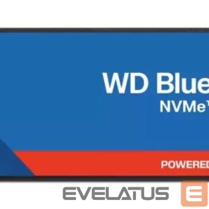 Жесткий диск SSD SANDISK BY WESTERN DIGITAL  SSD||300xTBW rating|MTBF 1750000 h|Read speed 6600 MB/s|Write speed 5600 MB/s|NVMe Yes|PCI Express 4.0|M.2|500 GB|POWERED BY |Blue SN5100|WDS500G5B0E-00CPE0 