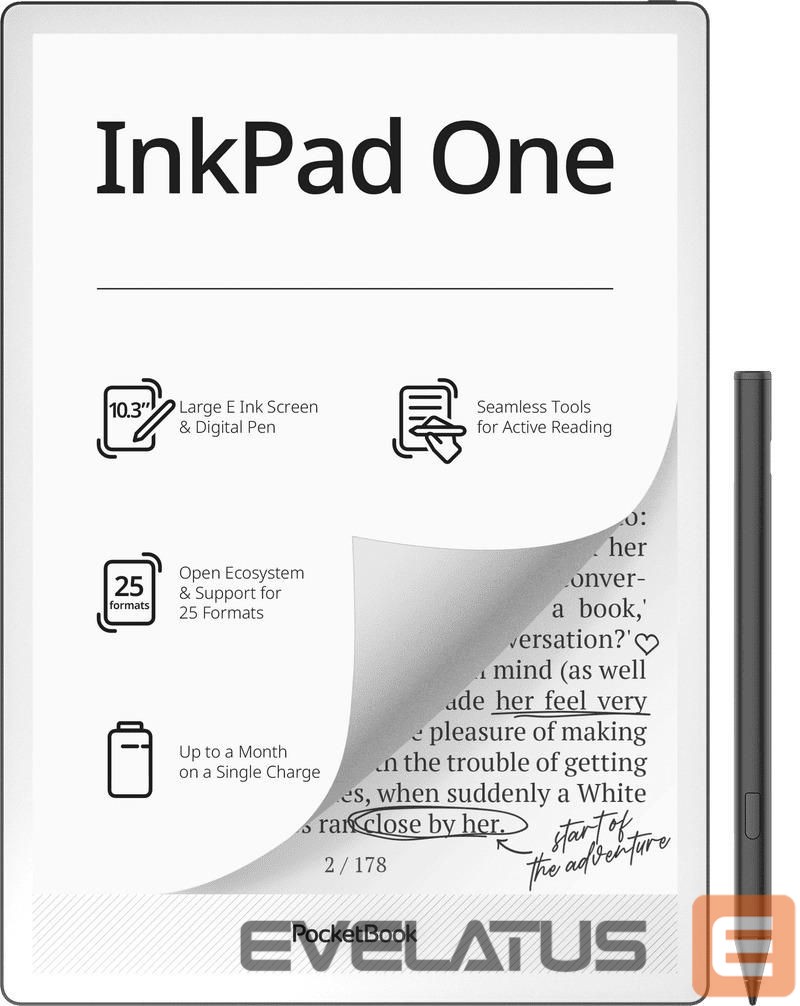 E-book POCKETBOOK E-Reader||InkPad One|PB1030-8-WW