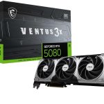 Графическая карта / Видеокарты MSI  Graphics Card||NVIDIA GeForce RTX 5080|16 GB|GDDR7|256 bit|PCIE 5.0 16x|Dual Slot Fansink|1xHDMI|3xDisplayPort|RTX508016GVENTUS3XOC 