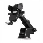 Elektrisõidukite lisavarustus Hurtel  Telescopic adjustable car holder for dashboard, glass, black 