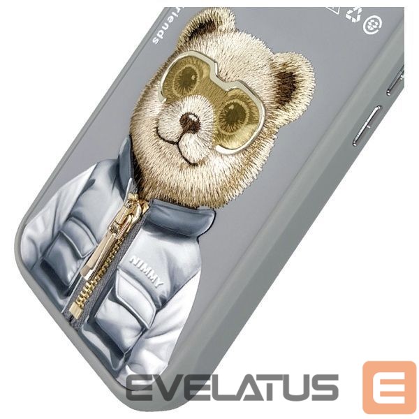 Other goods Nimmy Nimmy Cool&Cute 2.0 Bear Case for iPhone 16 - Gray