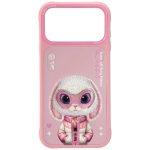 Kitos prekės Nimmy  Nimmy Cool&Cute 2.0 Rabbit Case for iPhone 17 Pro - Pink 