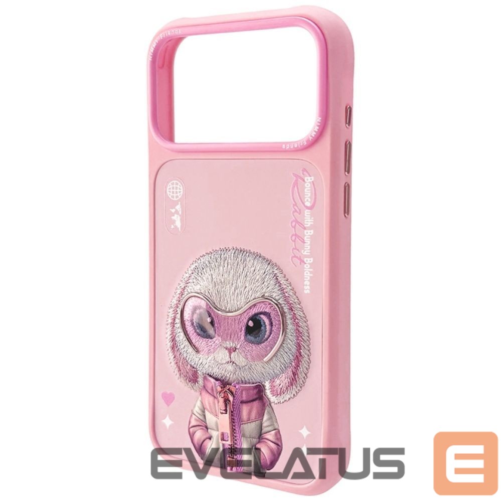 Muud kaubad Nimmy Nimmy Cool&Cute 2.0 Rabbit Case for iPhone 17 Pro - Pink