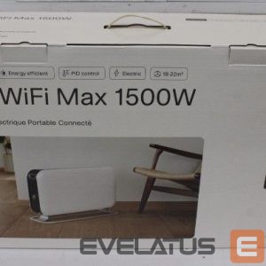 Radiaator Mill  SALE OUT.  CO1500MAXWIFI3 Portable Convection Heater with WiFi Gen 3, LED display, Steel fronts, 1500 W, White |  Portable Heater | CO1500MAXWIFI3 | Convection Heater | 1500 W | Suitable for rooms up to 14-18 m² | White | DAMAGED PACKAGING | IPX4 