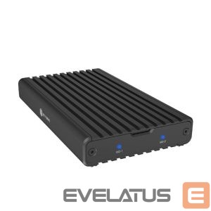 Wireless headphones Raidsonic  IB-2817M-C32 | Enclosure for 2x NVMe SSD with USB 3.2 Gen 2x2 Type-C connection 