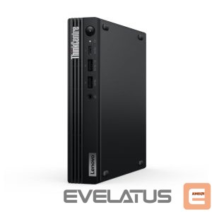 Personaalarvuti Lenovo  ThinkCentre M75q Gen 5 AMD R7 PRO 8700GE/32GB/1TB/AMD Radeon 780M/WIN11 Pro/ENG kbd/Black/3Y Warranty | 