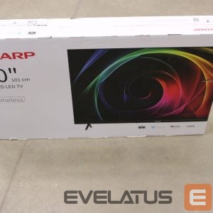 Телевизор Sharp  SALE OUT.  40HA1205E 40" (101cm) Full HD TV | SALE OUT.  40HA1205E | 40 | FHD | Black | DAMAGED PACKAGING 
