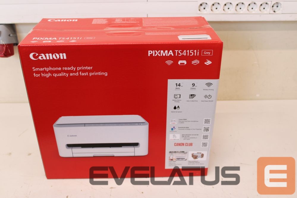 Printerid Canon SALE OUT. Multifunctional printer | PIXMA TS4151i | Inkjet | Colour | A4 | Wi-Fi | White | DAMAGED PACKAGING