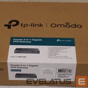 Роутер TP-Link  SALE OUT.  Omada 3-in-1 Gigabit VPN Router | ER7212PC | 802.1q | 10/100/1000 Mbit/s | Ethernet LAN (RJ-45) ports 8 | Mesh Support No | MU-MiMO No | No mobile broadband | 24 month(s) | USED, SCRATCHED ON BACK 