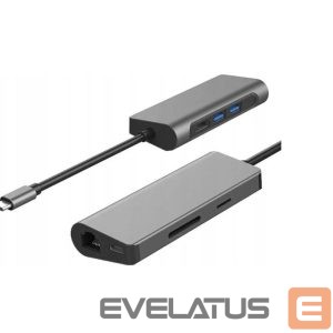 Juhtmevabad kõrvaklapid Gigabyte  USB-C 7in1 Docking Station | microSD, RJ-45 (Ethernet), USB 3.0 A, USB-C, SD, HDMI, 3.5 mm | Ethernet LAN (RJ-45) ports 1 | HDMI ports quantity 1 | Warranty 24 month(s) 