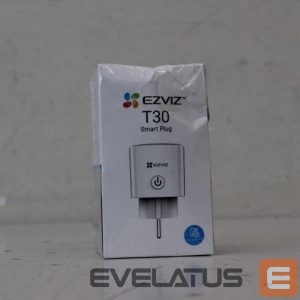 Veebikaamera EZVIZ  SALE OUT.  CS-T30-10B-E Smart Plug with Power Consumption Tracker (EU Standard) |  Smart Plug with Power Consumption Tracker (EU Standard) | CS-T30-10B-E | 36 month(s) | White | DAMAGED PACKAGING 