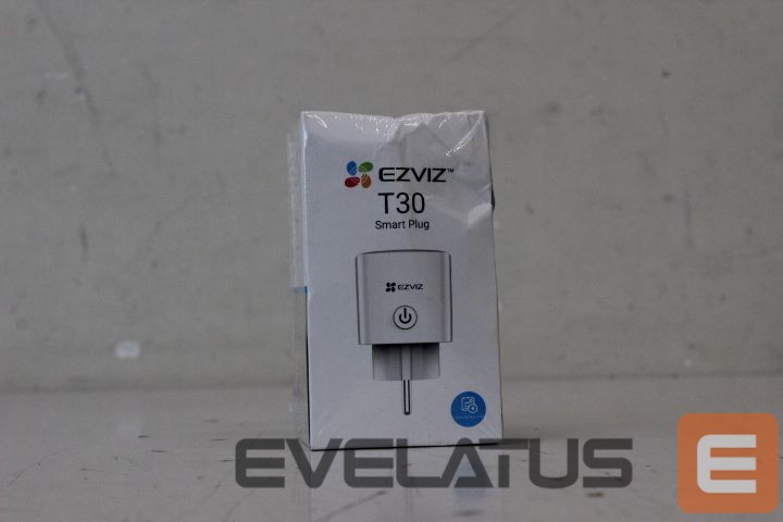 Veebikaamera EZVIZ SALE OUT. CS-T30-10B-E Smart Plug with Power Consumption Tracker (EU Standard) | Smart Plug with Power Consumption Tracker (EU Standard) | CS-T30-10B-E | 36 month(s) | White | DAMAGED PACKAGING
