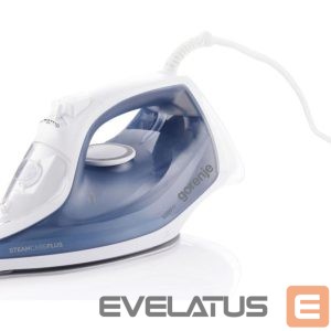 Triikrauad GORENJE  SIK2200WB Steam Iron, 2200W, Water tank capacity 450 ml, Continuous steam 35 g/min, Auto power off, Blue/White | 