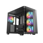 Datoru korpusi Deepcool  Case | CG530U 4F | Black | Midi Tower 