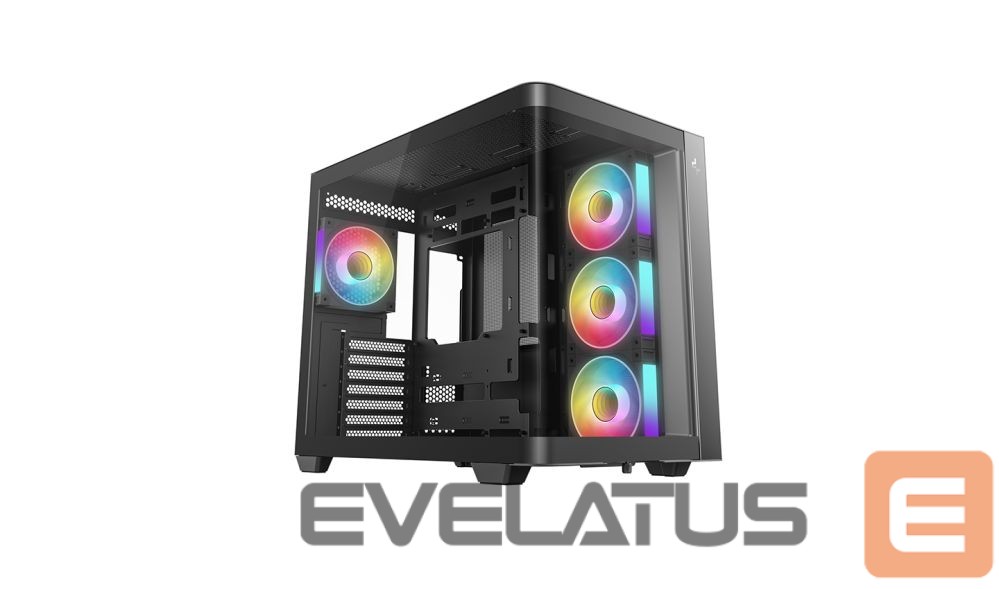 Arvuti korpus Deepcool Case | CG530U 4F | Black | Midi Tower