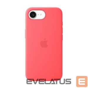Back panel cover Apple  iPhone 17e Silicone Case with MagSafe – Bright Guava | 