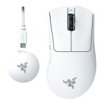 Computer mouse Razer  DeathAdder V4 Pro Gaming mouse, White | 