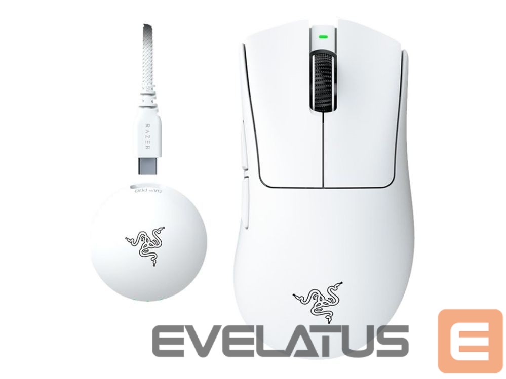 Computer mouse Razer DeathAdder V4 Pro Gaming mouse, White |