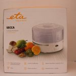 Other small household appliances ETA  SALE OUT.  Fruit Dryer | 730190000 Secca | Power 380 W | Number of trays 5 | Integrated timer | White | DEMO 