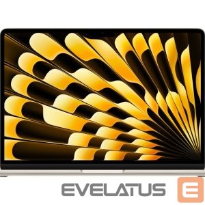 Sülearvuti Apple  MacBook Air 13"  M5 10C CPU, 10C GPU/16GB/1TB SSD/Starlight/INT | 