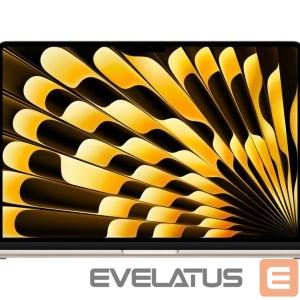 Laptop computer Apple  MacBook Air 15"  M5 10C CPU, 10C GPU/16GB/1TB SSD/Starlight/INT | 