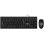 Arvuti klaviatuur Sven  Combo Keyboard+mouse KB-S320C black (104 keys, 1000DPI, 2+1 bt.) 